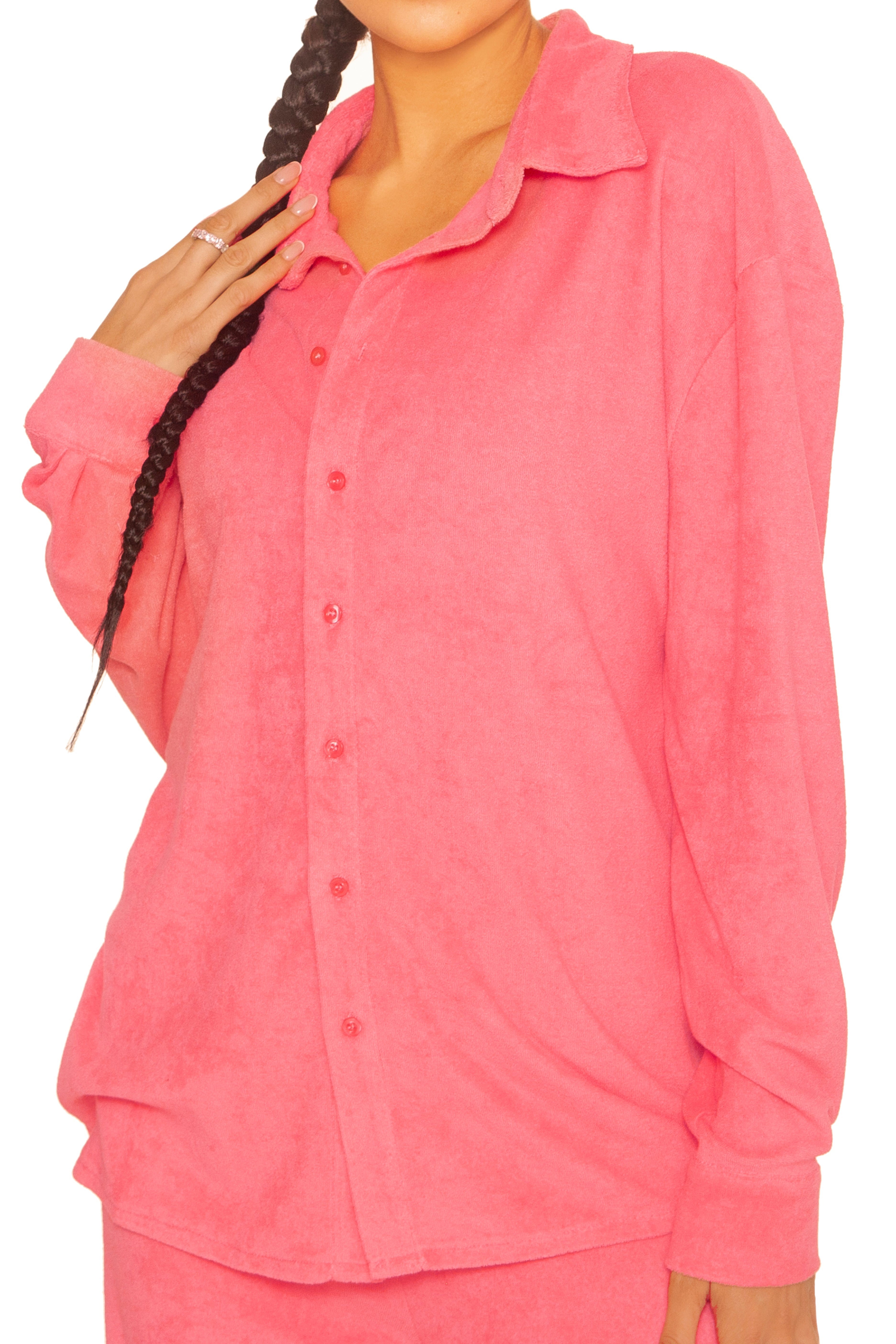 Towel Blouse Pink