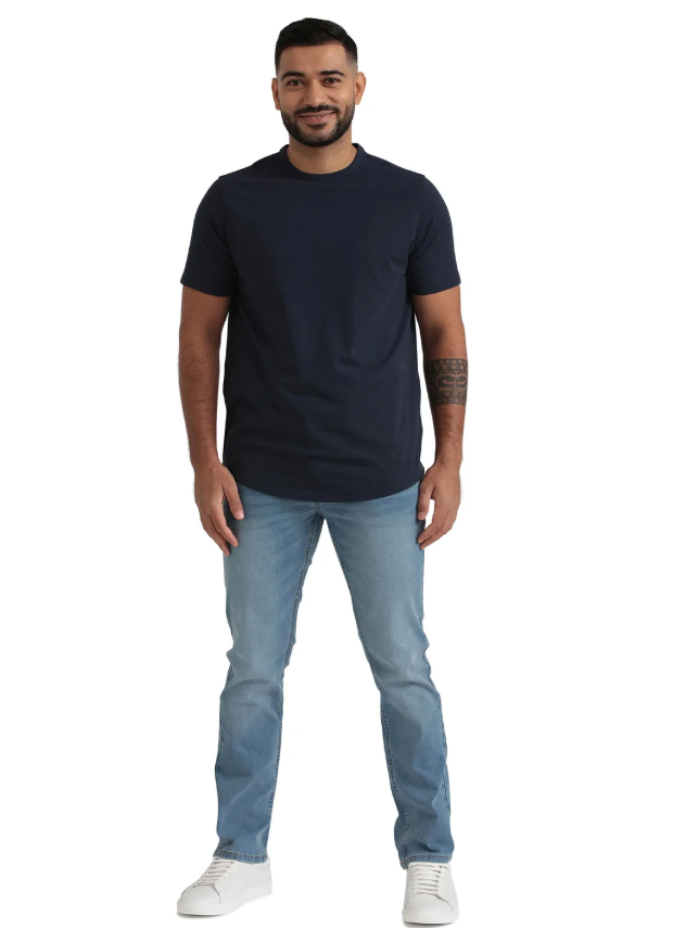 Slim Fit / Steel (Faded Black)